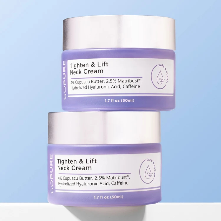 GOPURE Neck Cream – Firming & Tightening Neck Cream for Sagging Skin