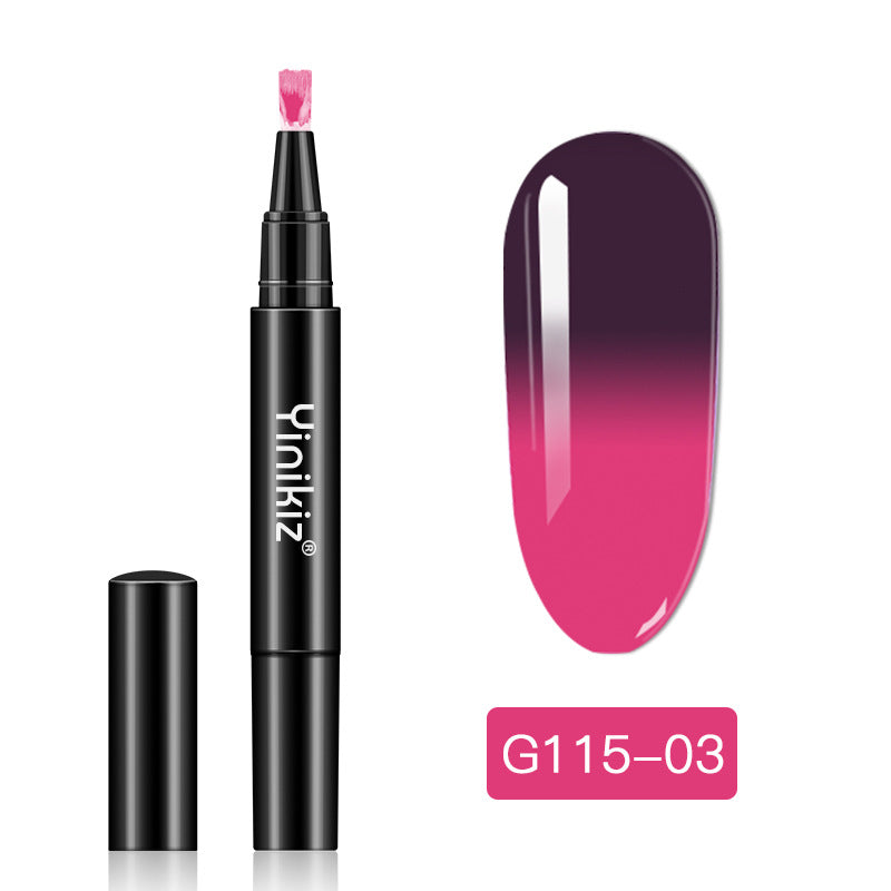 Yinikiz® Temperature Changing Nail Polish Gel Pen – Twist to Release Glue