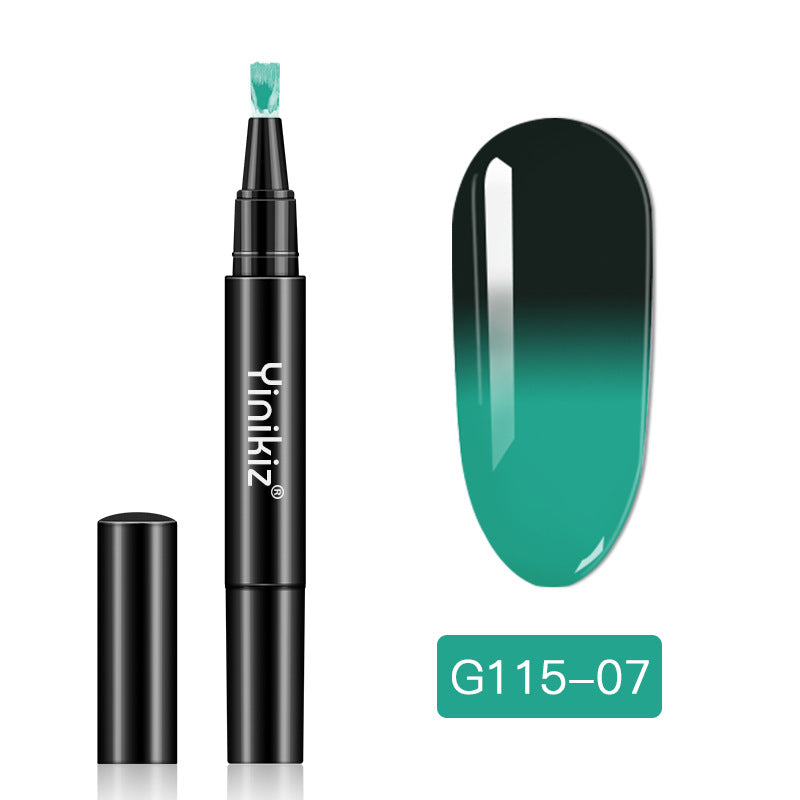 Yinikiz® Temperature Changing Nail Polish Gel Pen – Twist to Release Glue