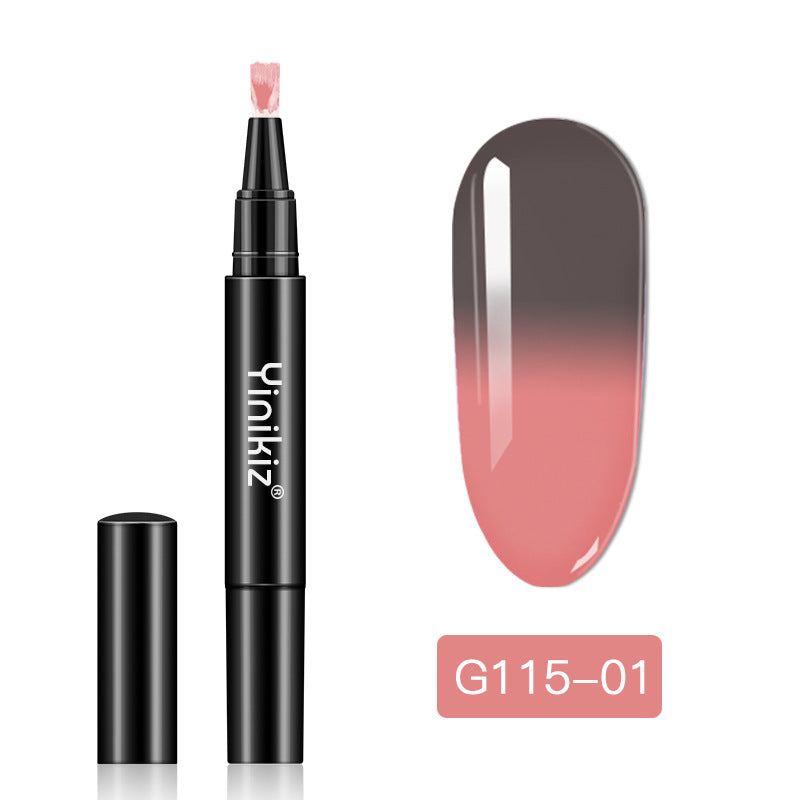 Yinikiz® Temperature Changing Nail Polish Gel Pen – Twist to Release Glue
