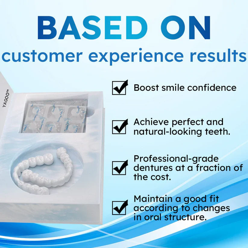 Official Store | Dougparmo™ Moldable Dentures🧑🏽⚕️Obtain American Dental Association (ADA) Certification ✅