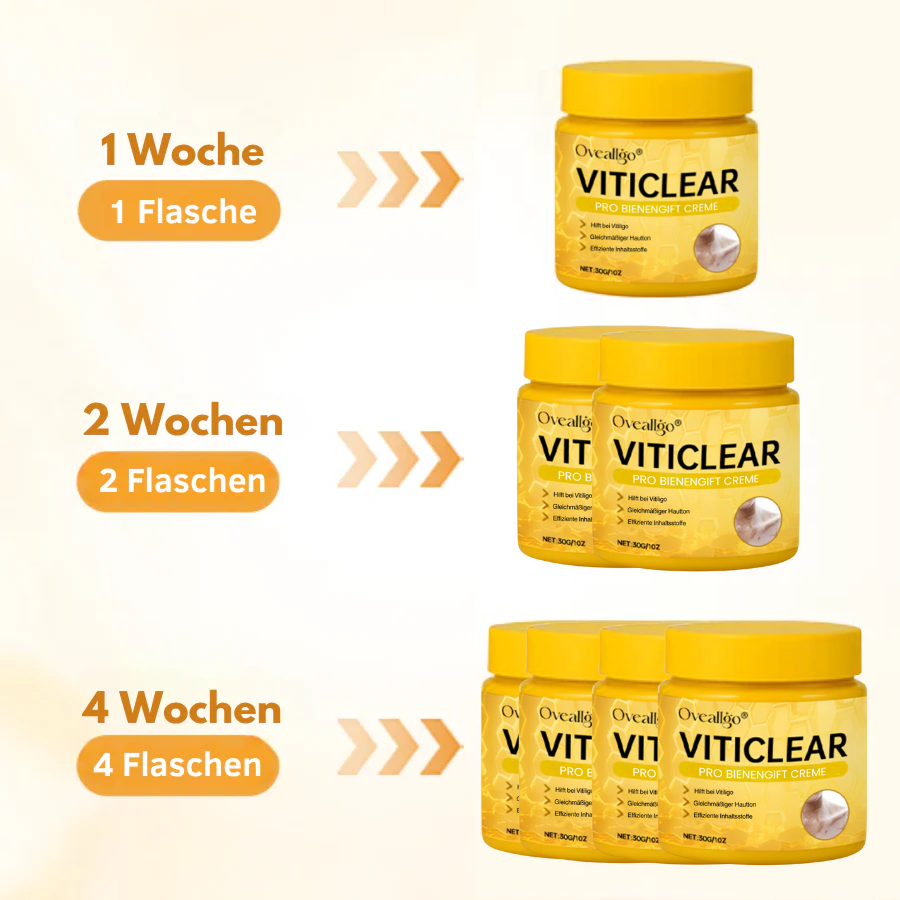 Oveallgo® VitiClear Pro Skin Care Cream – 90% effective relief from vitiligo