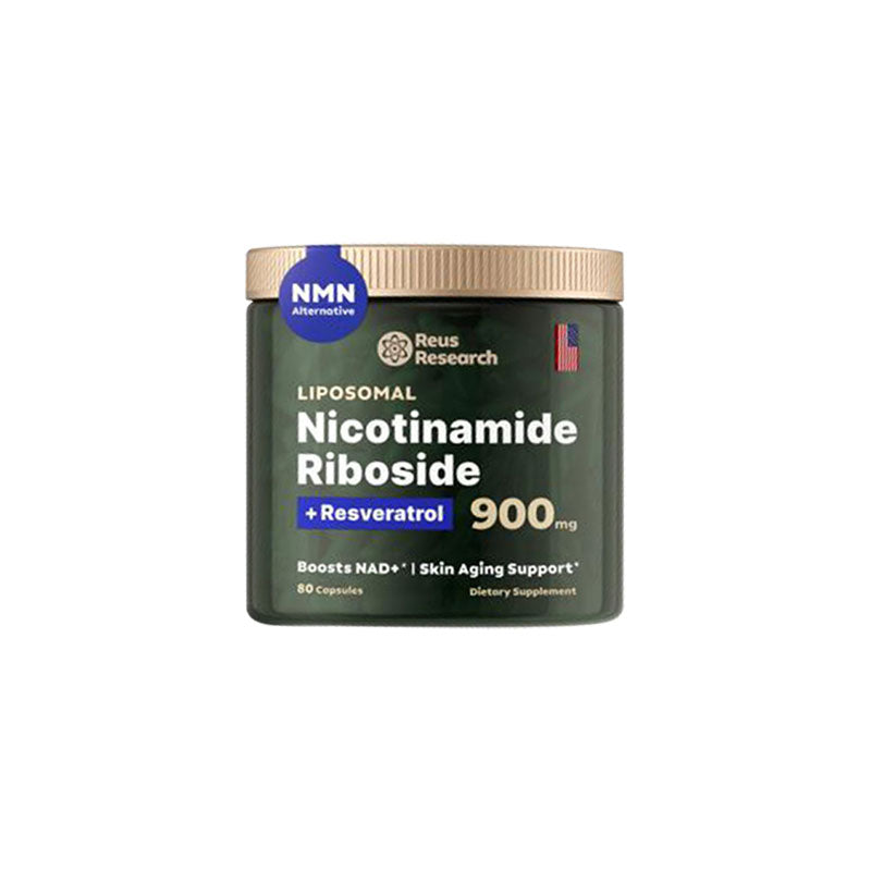 '-Reus Research NR900 – NAD+ dietary supplement to support skin aging, for more energy and concentration – 80 tablets – Vitamin and wellness supplement