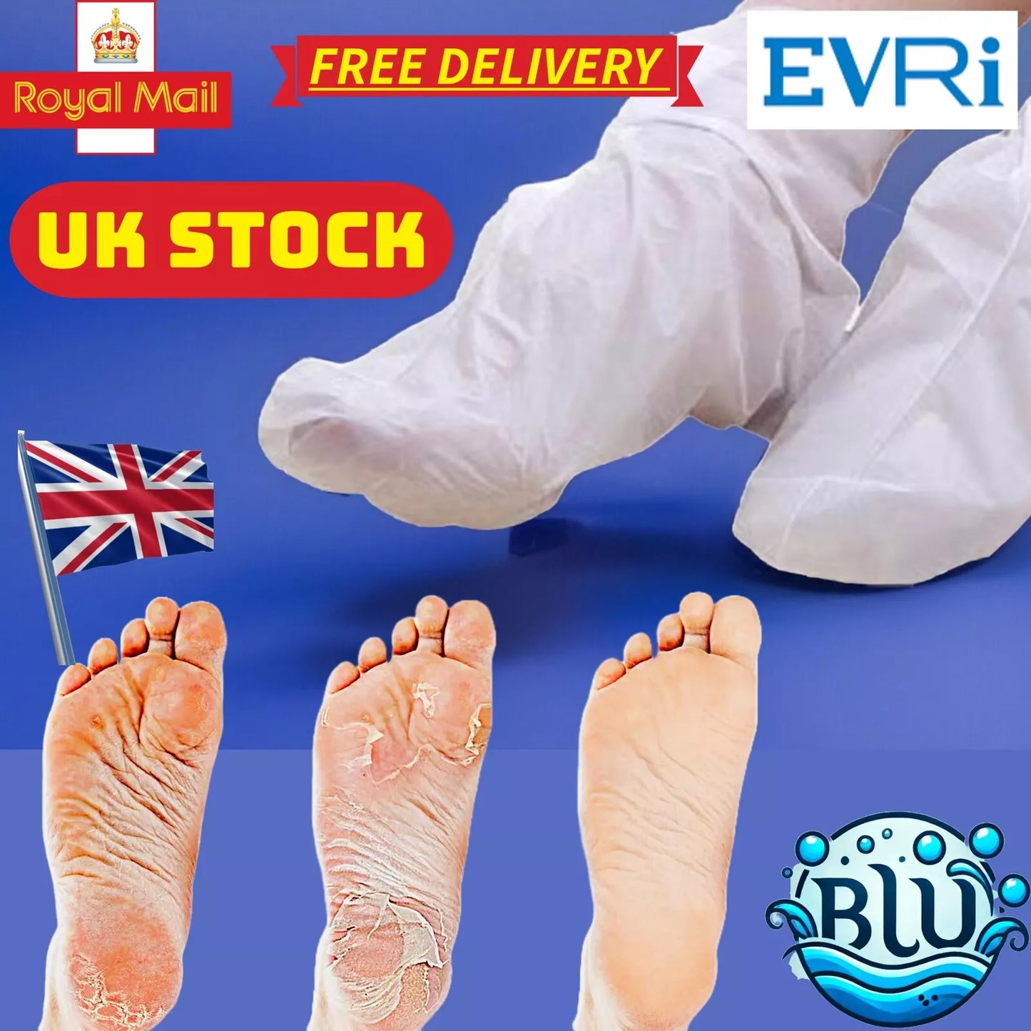 Natural Honey+VitE Foot Care, Kills Athlete's Foot, Removes Dead Skin Cells and Makes Feet as Soft as Baby Feet