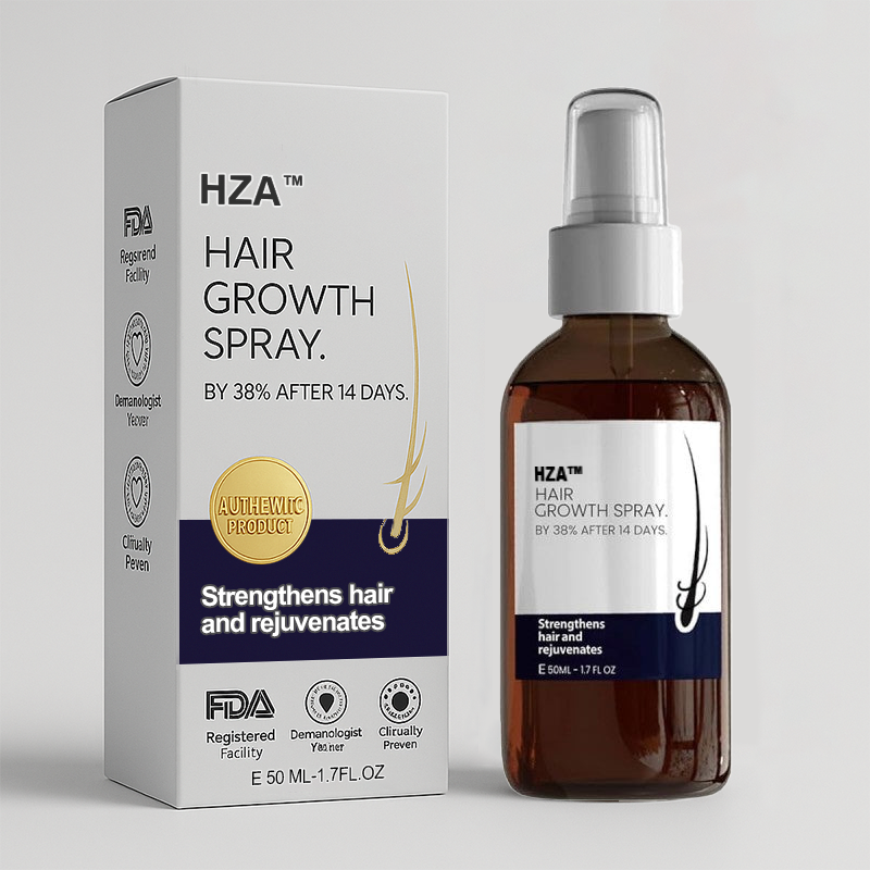🌿LAST DAY OFFER – 50% OFF🌿 HZA™ Natural Hair Growth Spray 