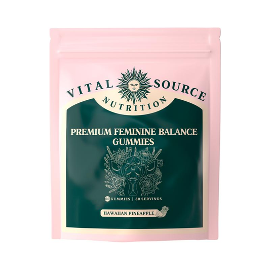 Vital Source Feminine Balance Gummies – Hawaiian Pineapple 