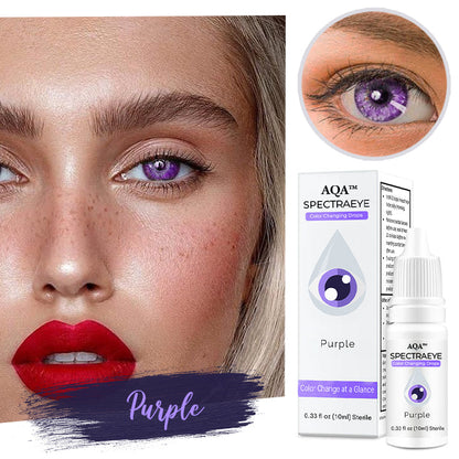 🔥2025 Hot Products📣Clear Vision SpectraEye - Color Changing Eye Drops Pro, Shine with unique eye color!