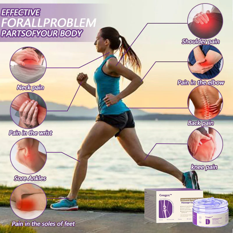 👩‍⚕️Cougex™ Turmeric &amp; Emu Oil Arthritis Soothing Pain Relief Massage Gel 👨‍⚕️Australian Osteopathic Association （AOA）Approved