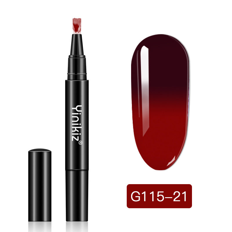 Yinikiz® Temperature Changing Nail Polish Gel Pen – Twist to Release Glue