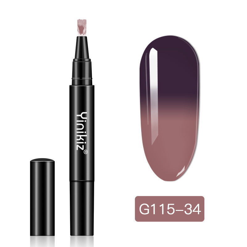 Yinikiz® Temperature Changing Nail Polish Gel Pen – Twist to Release Glue