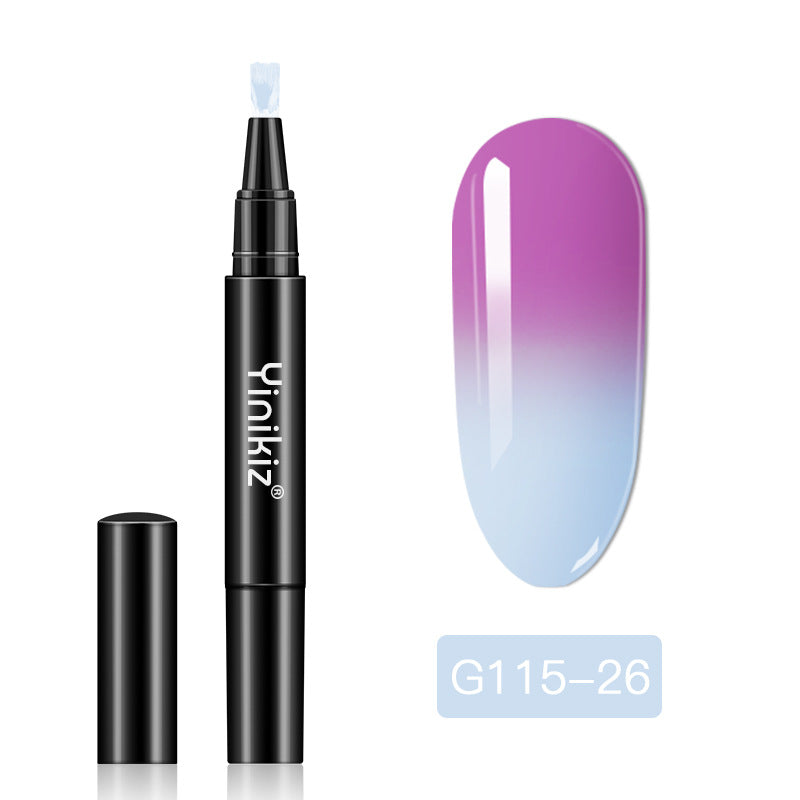 Yinikiz® Temperature Changing Nail Polish Gel Pen – Twist to Release Glue