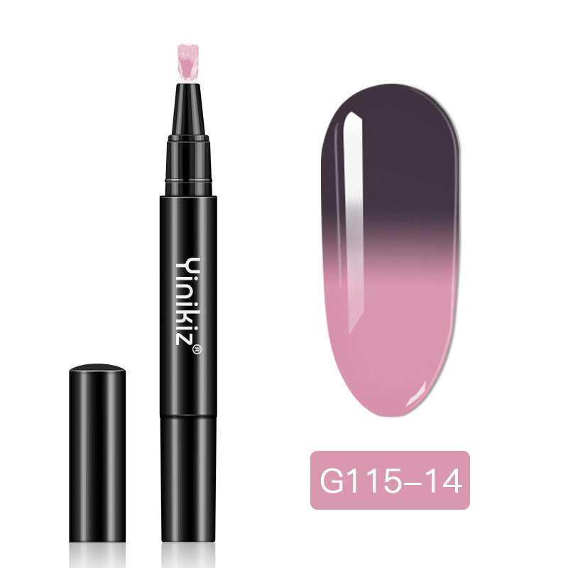 Yinikiz® Temperature Changing Nail Polish Gel Pen – Twist to Release Glue