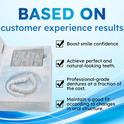 Official Store | Dougparmo™ Moldable Dentures🧑🏽‍⚕️Obtain American Dental Association (ADA) Certification ✅