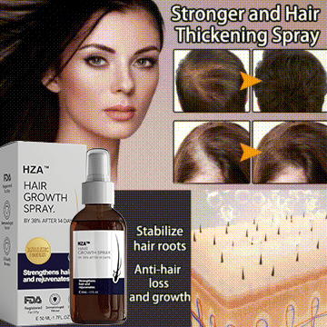 🌿LAST DAY OFFER – 50% OFF🌿 HZA™ Natural Hair Growth Spray 