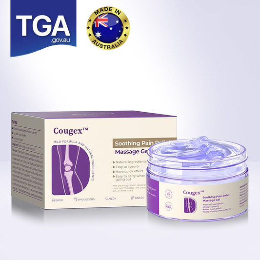 👩‍⚕️Cougex™ Turmeric &amp; Emu Oil Arthritis Soothing Pain Relief Massage Gel 👨‍⚕️Australian Osteopathic Association （AOA）Approved