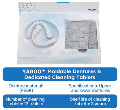 Official Store | Dougparmo™ Moldable Dentures🧑🏽‍⚕️Obtain American Dental Association (ADA) Certification ✅