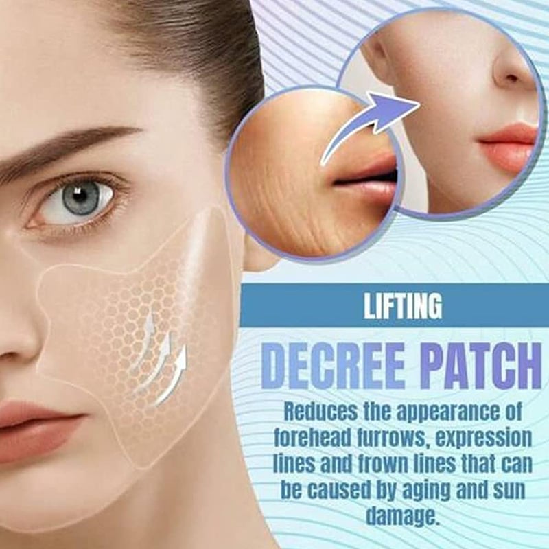 🛒🛍️✨HOT SALE 🏷️5 pairs of lift stickers for facial nutrition 🌱and wrinkle removal