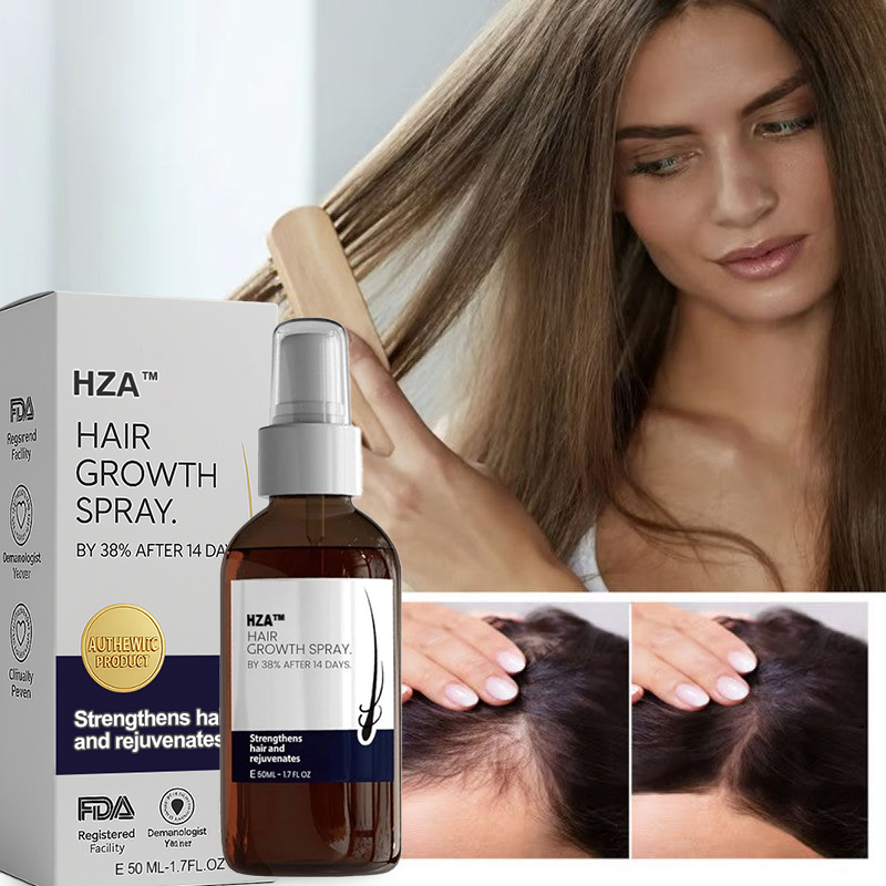 🌿LAST DAY OFFER – 50% OFF🌿 HZA™ Natural Hair Growth Spray 