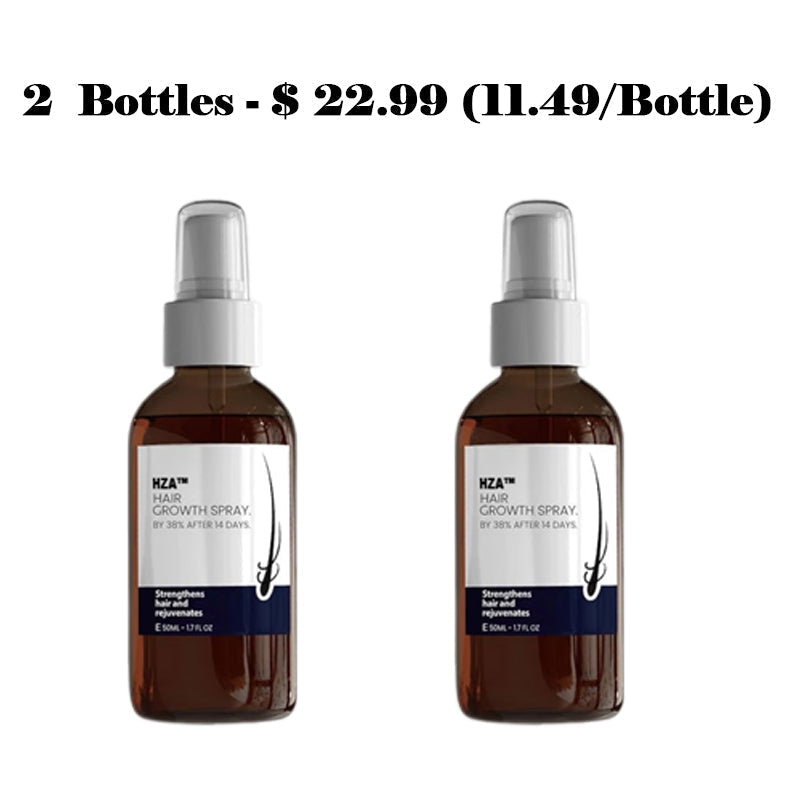 🌿LAST DAY OFFER – 50% OFF🌿 HZA™ Natural Hair Growth Spray 