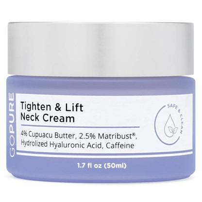 GOPURE Neck Cream – Firming &amp; Tightening Neck Cream for Sagging Skin 