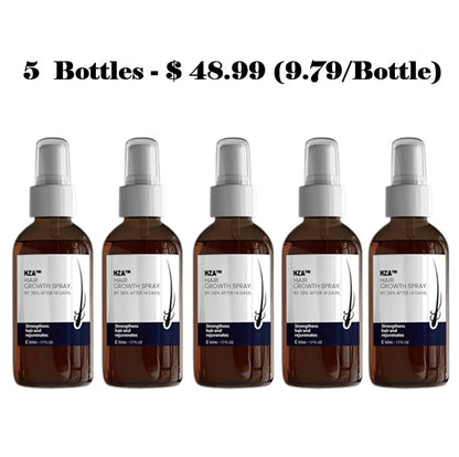 🌿LAST DAY OFFER – 50% OFF🌿 HZA™ Natural Hair Growth Spray 