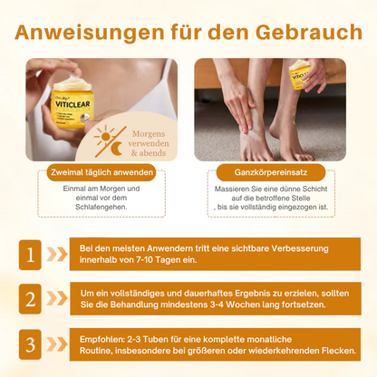 Oveallgo® VitiClear Pro Skin Care Cream – 90% effective relief from vitiligo
