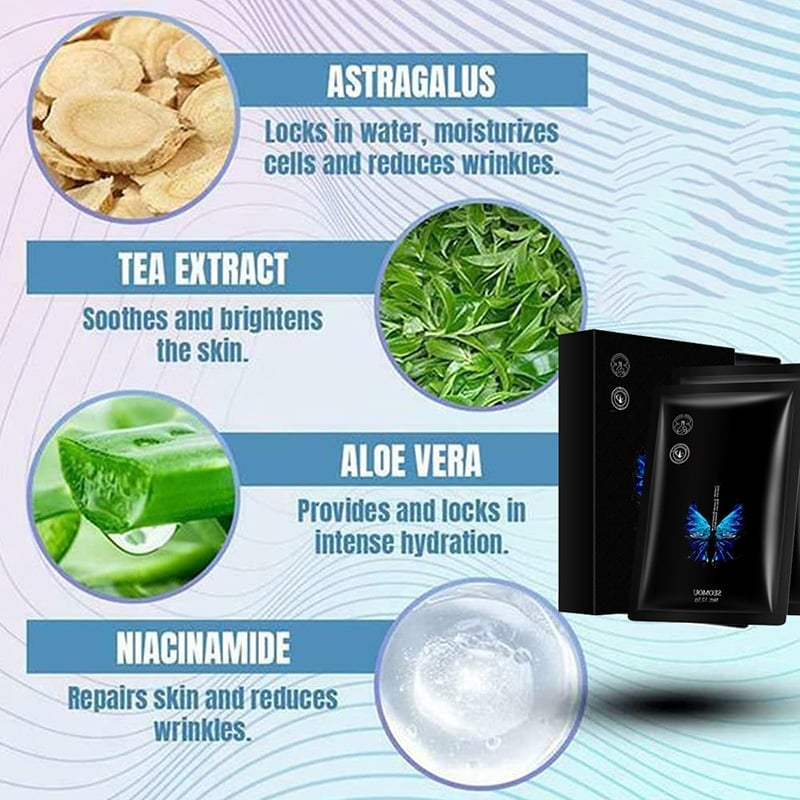 🛒🛍️✨HOT SALE 🏷️5 pairs of lift stickers for facial nutrition 🌱and wrinkle removal