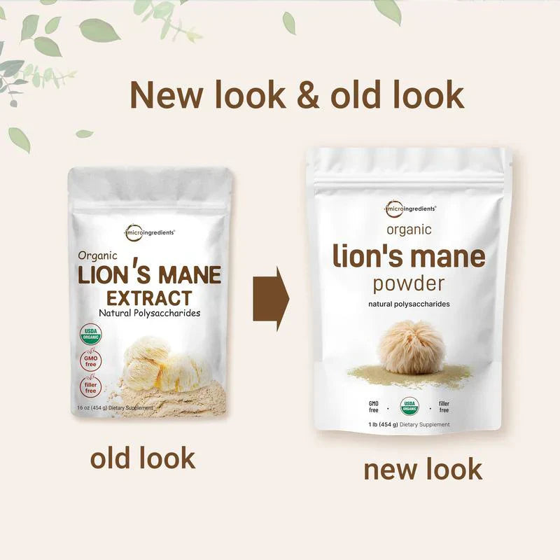 Organic hedgehog beard powder 