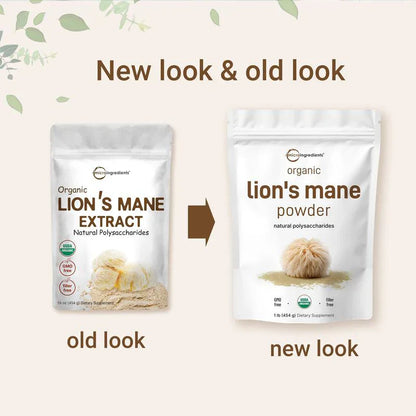 Organic hedgehog beard powder 
