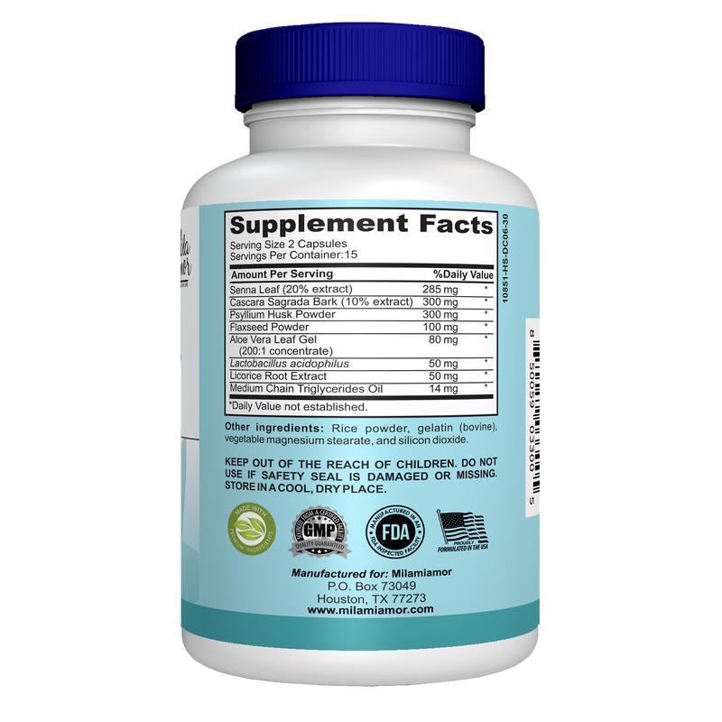 15-Day Cleanse – Colon and Colon Support | Advanced Fiber Formula | Made in the USA