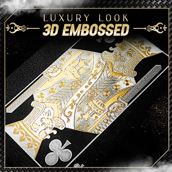 Black and Gold Luxury Playing Cards