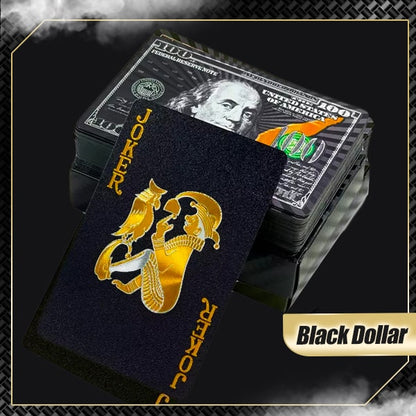 Black and Gold Luxury Playing Cards