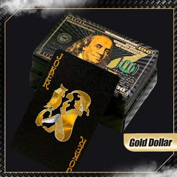 Black and Gold Luxury Playing Cards