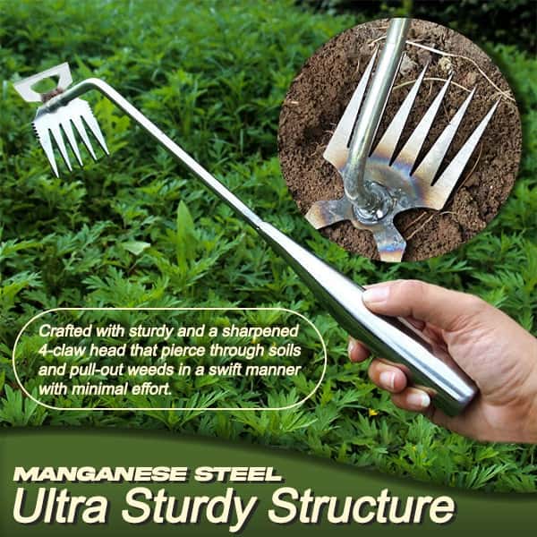 Multi-purpose weeder for the garden