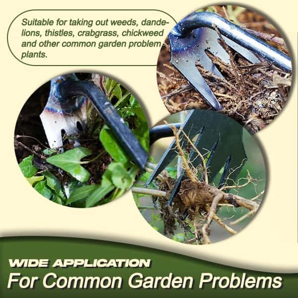 Multi-purpose weeder for the garden