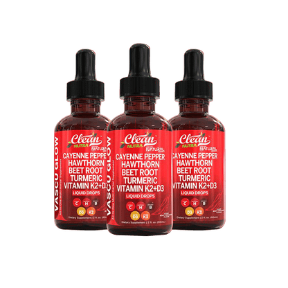 Cayenne pepper supplement, liquid drops + hawthorn berries, vitamin D3 and K2, organic beetroot root powder, Ceylon cinnamon, turmeric curcumin, Panax ginseng
