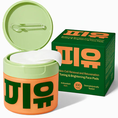 🇰🇷Korean Anti🇩🇪-Aging Toner Pads – Fades Dark Spots &amp; Wrinkles Fast (100 Pads)