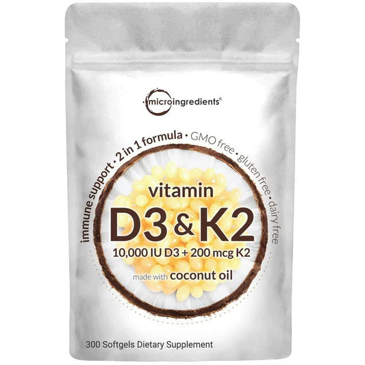 Vitamin D3 K2 soft capsules 