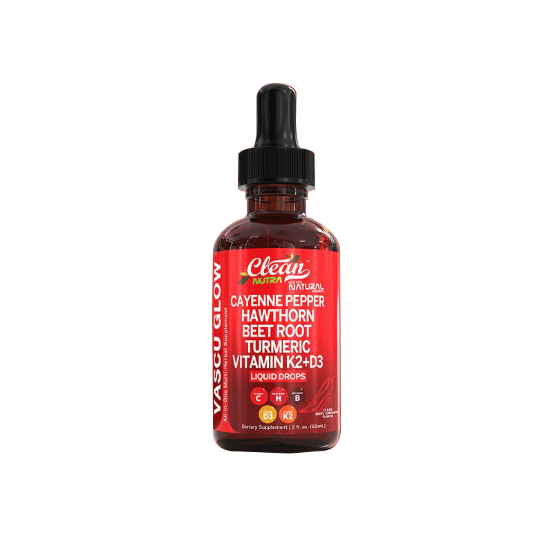 Cayenne pepper supplement, liquid drops + hawthorn berries, vitamin D3 and K2, organic beetroot root powder, Ceylon cinnamon, turmeric curcumin, Panax ginseng