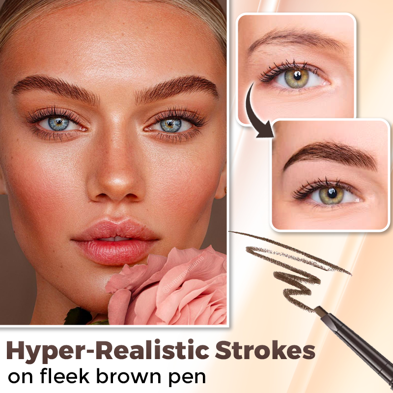 Ultra-thin eyebrow precision pencil