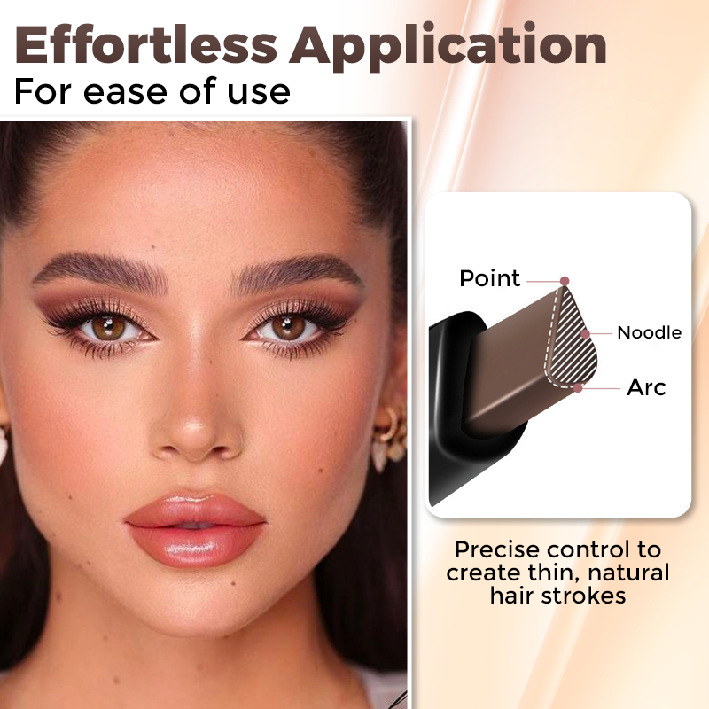 Ultra-thin eyebrow precision pencil