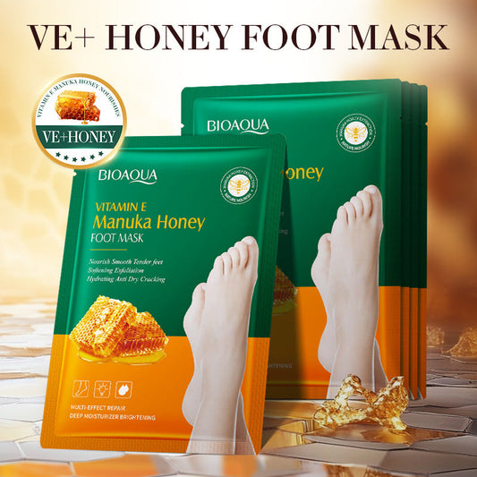 Natural Honey+VitE Foot Care, Kills Athlete's Foot, Removes Dead Skin Cells and Makes Feet as Soft as Baby Feet 
