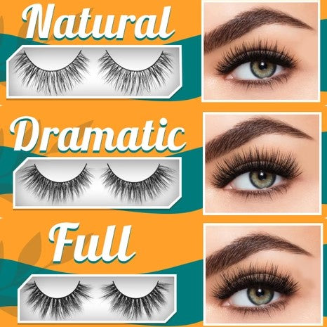 Glue-free eyelashes