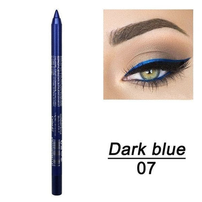 🔥Long-lasting waterproof eyeliner pen, fashionable eye makeup cosmetics 