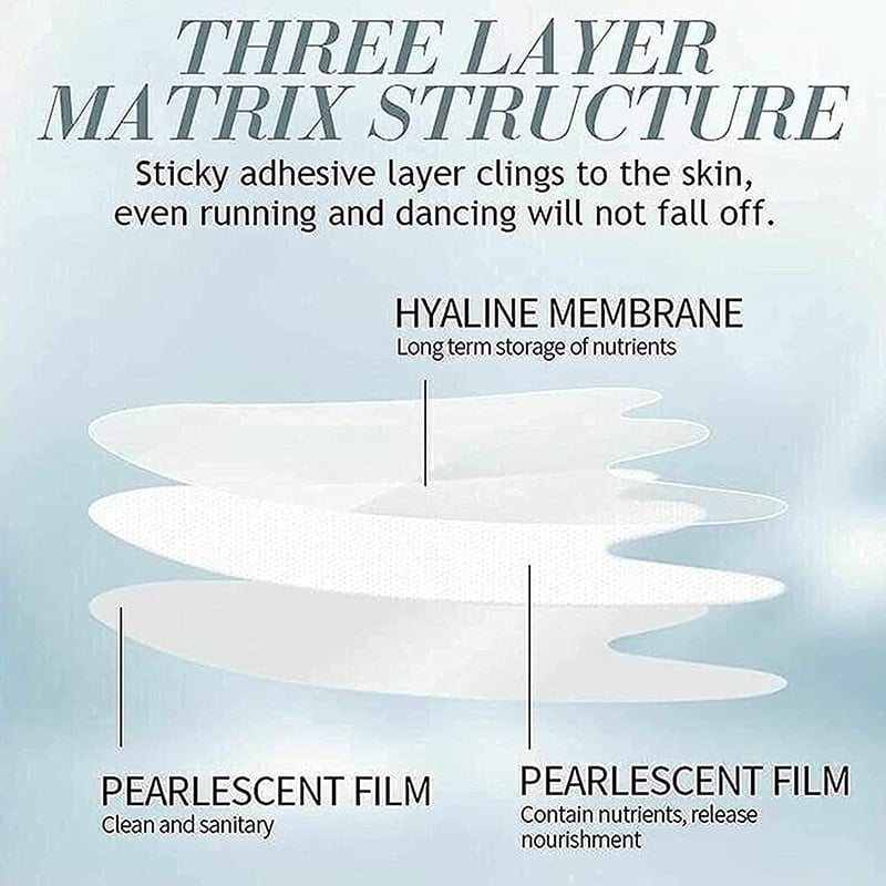 🛒🛍️✨HOT SALE 🏷️5 pairs of lift stickers for facial nutrition 🌱and wrinkle removal