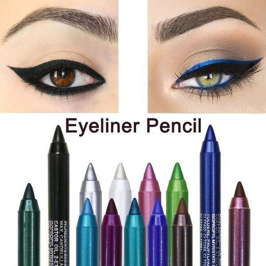 🔥Long-lasting waterproof eyeliner pen, fashionable eye makeup cosmetics 