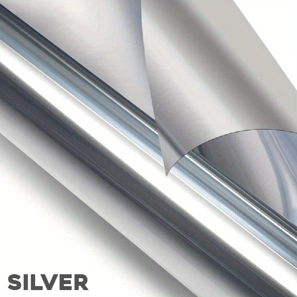 Disposable insulating film made of reflective glass