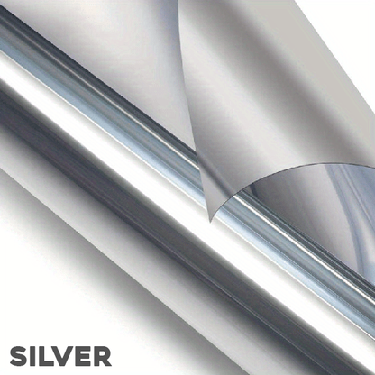 Disposable insulating film made of reflective glass