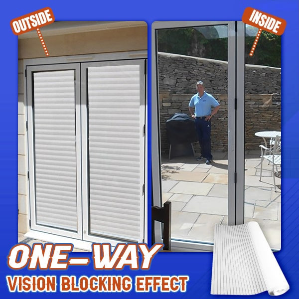One-way imitation roller blinds, privacy screens for windows