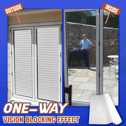 One-way imitation roller blinds, privacy screens for windows